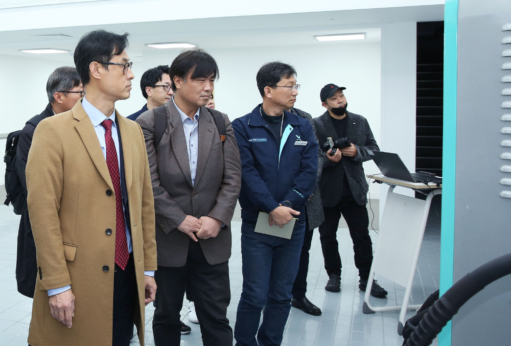 전기차충전기 전문업체인 대영채비 현장방문