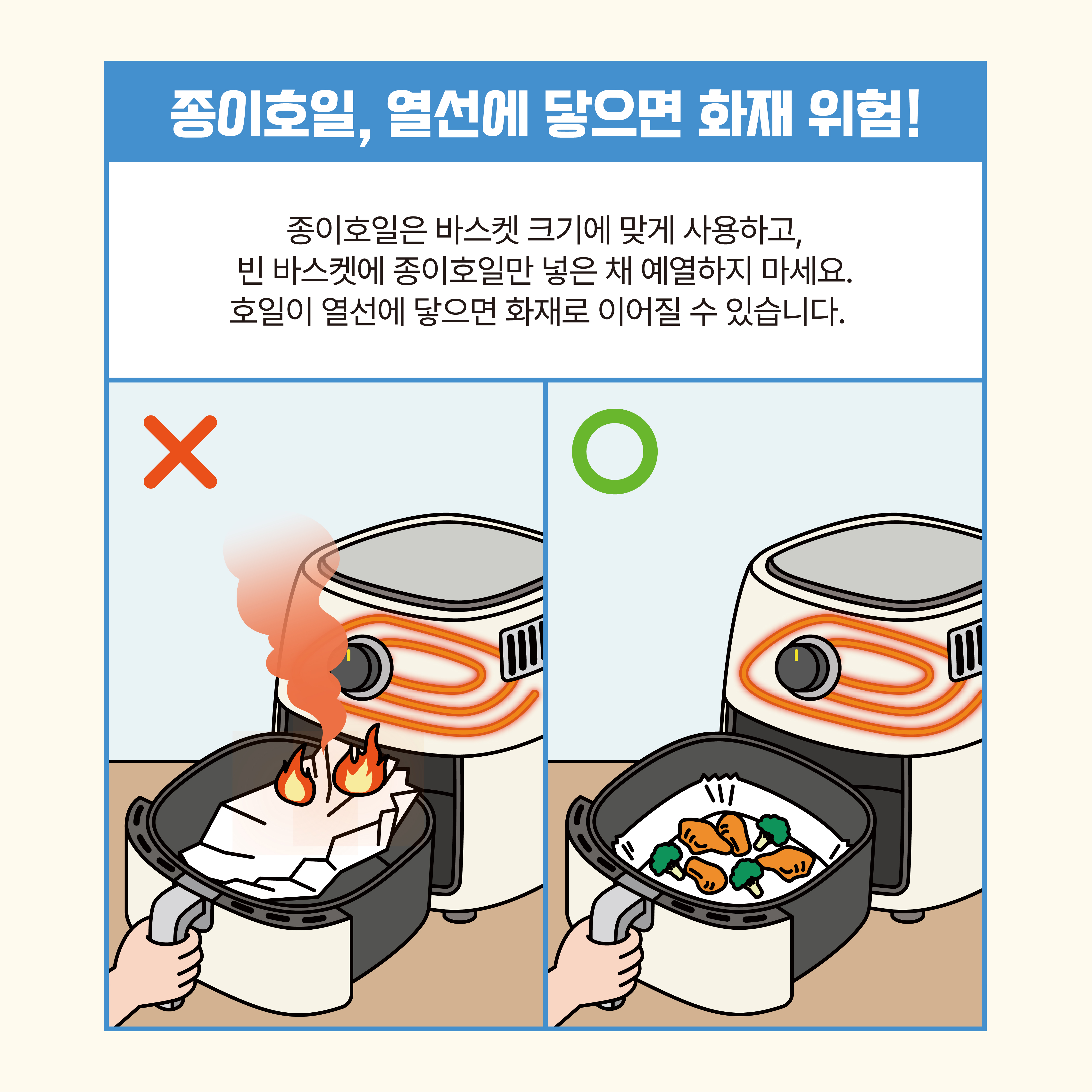 에어프라이어 화재예방 안전수칙